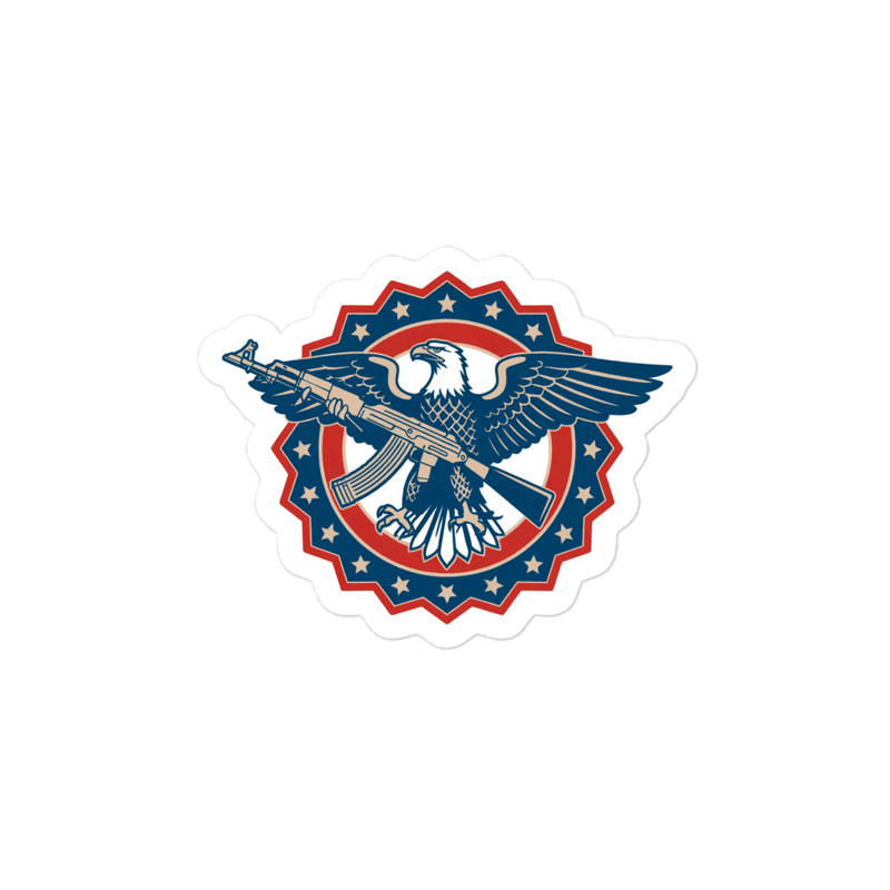 Patriot Eagle Sticker