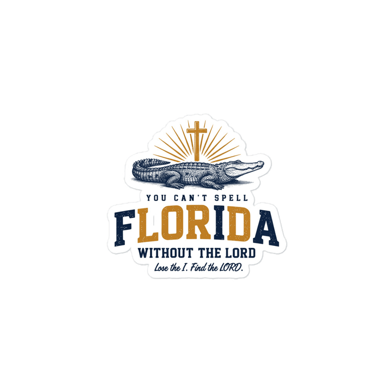 Lose the I, Find the Lord Sticker